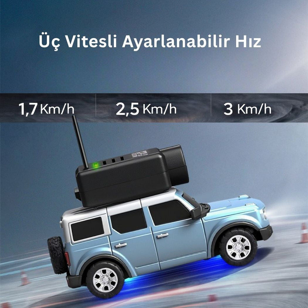 Hızlı ve Öfkeli®- RC kameralı Telefon Kontrollü Mercedes Araba
