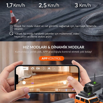 Hızlı ve Öfkeli®- RC kameralı Telefon Kontrollü Mercedes Araba