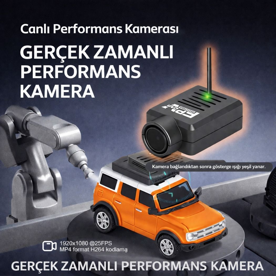 Hızlı ve Öfkeli®- RC kameralı Telefon Kontrollü Mercedes Araba