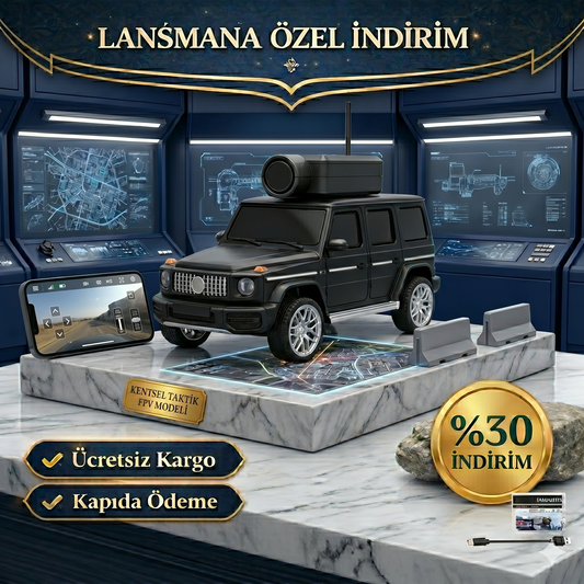 Hızlı ve Öfkeli - 1:64 kameralı RC FVP Telefon Kontrollü Araba